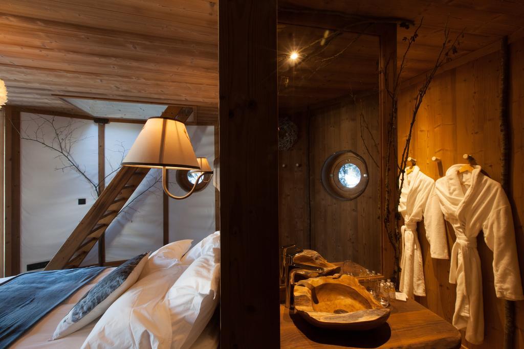 Cabane Entre Terre Et Ciel Saint-Nicolas-la-Chapelle (Savoie) Exterior foto