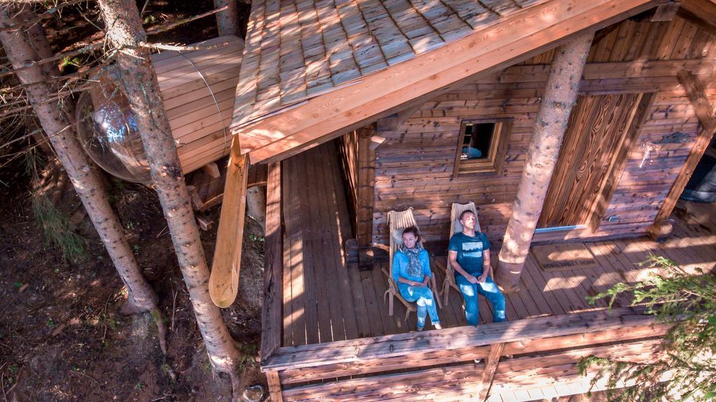 Cabane Entre Terre Et Ciel Saint-Nicolas-la-Chapelle (Savoie) Exterior foto