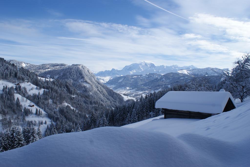 Cabane Entre Terre Et Ciel Saint-Nicolas-la-Chapelle (Savoie) Exterior foto
